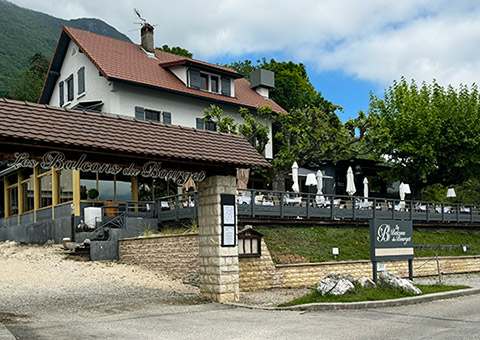 Restaurant les Balcons du Bourget - Lac du Bourget Savoie