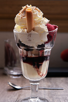 Les glaces des Balcons du Bourget Restaurant Le Bourget du Lac